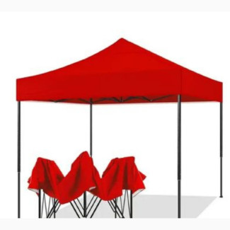 Imported Foldable Canopy 10 by 10 Feet Black Pole