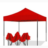Imported Foldable Canopy 10 by 10 Feet Black Pole