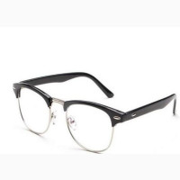 Clear Lens Half Frame Glasses