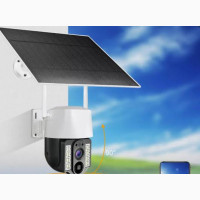 V380 PRO Security Camera - Solar Powered Wifi Camera