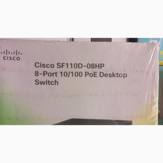 Cisco SF110D-08HP 8port 10/100 Desktop Switch
