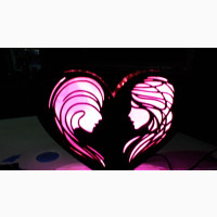 Bedside L (Heart Shaped)