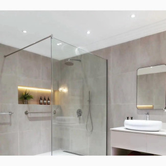 Frameless Shower Enclosure - Newly Installed
