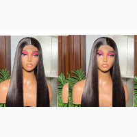 24inches Straight Closure Wig