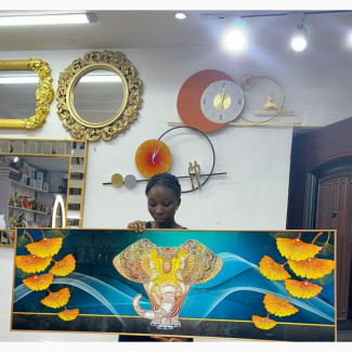 Luxury Crystal Wall Stoned Painting