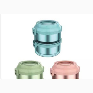 Double Layer Childre Divided Food Flask