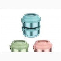Double Layer Childre Divided Food Flask