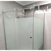 Frost Sliding Door Shower Cubicle