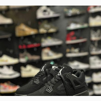 Original Air Jordan IV Retro Og Black Cat Sneakers