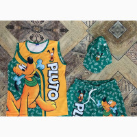 Turkey Boy Short and Sleeveless Top and a Face Cap