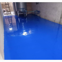 Blue Epoxy Flooring - Perfect for Industrial Spaces