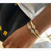 Snake Head Gold Bracelet/Handchain