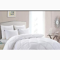 White Bedsheet, Duvet and Pillowcases