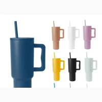 Customized 40oz Tumbler With Handle Vacuum Insulated Cup