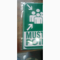 Brand New Muster Point Signage