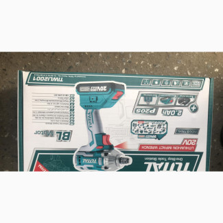 Total 20v Lithium Ion Impact Wrench Machine