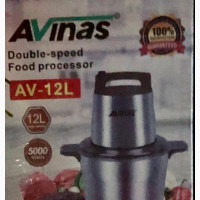Avinas Food Processor/Multi Purpose Grinder/Yam Pounder 12L