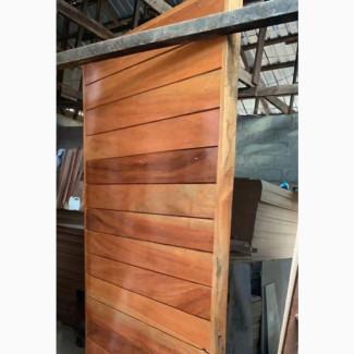 Solid Mahogany Security Door for Sale