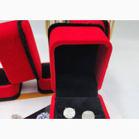 Stunning Diamonds/Moassinte Earrings