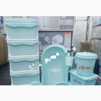 Baby Wardrobe and Bath Set