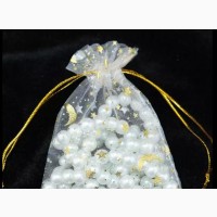 Organza Drawstring Bags for Jewelry and Perfume Oil - 50 Pieces