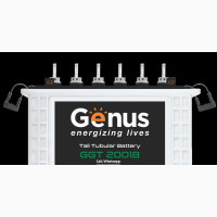 Genus Graphite Tubular Battery - 200ah/12v