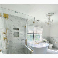 Shower Cubicle Gold