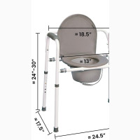 Commode Chair Home Use or Hospital
