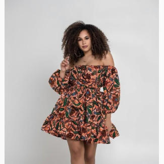 Short Ankara Dress