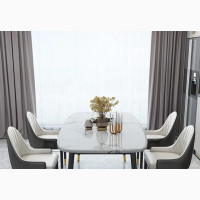 Marble Table and Chairs