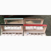 House of Quirk Watch Box Display Case Organizer for 6 Slot