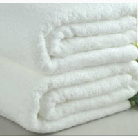 Brand New 100% Cotton White Bath Towels