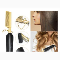 Electric Hot Comb Hair Straightener