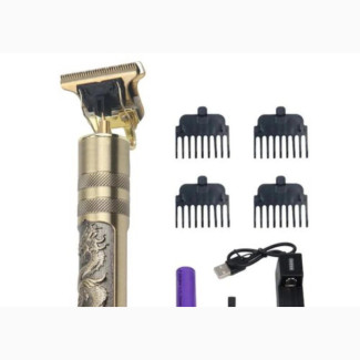 Rechargable Clipper With 4 Positioning Combs
