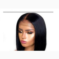 Black Bob Straight Closure Wig A