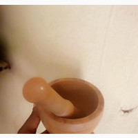 Mini Wooden Mortal and Pestle