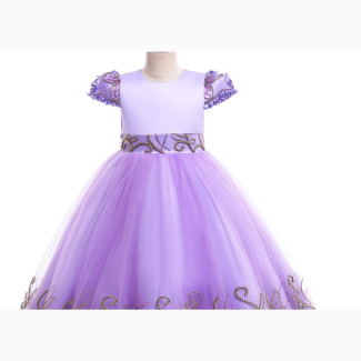 Lilac Purple Ceremonial Ball Gown