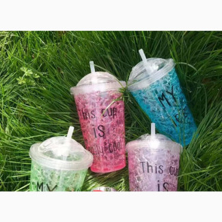 Really Cool New Set of Plastic Ice Cups