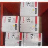 Canon 054 High-Capacity Cyan, Magenta, Black Toner Cartridge