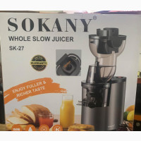 Sokany Whole Slow Juicer - Brand New