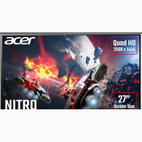 Acer Nitro 27-Inch 144hz 1ms Frameless IPS LED Monitor