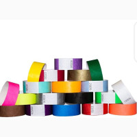 100 PCS Event Paper Wristbands