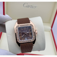 Cartier Rubber Strap Stone Head