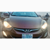 Hyundai Elantra 2013 Red