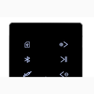 Touch Wall Amplifier With Bluetooth/Usb/Tfcard/Aux2x15w