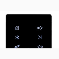 Touch Wall Amplifier With Bluetooth/Usb/Tfcard/Aux2x15w