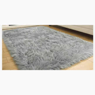 Fluffy Turkey Center Rug