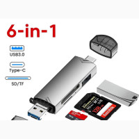 6 in 1 Multifunction Usb 3.0 Card Reader