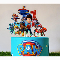 Paw Patrol Themed Birthday Cake for Kids