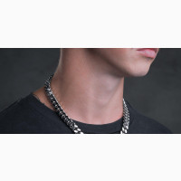 Silver Cuban Necklace